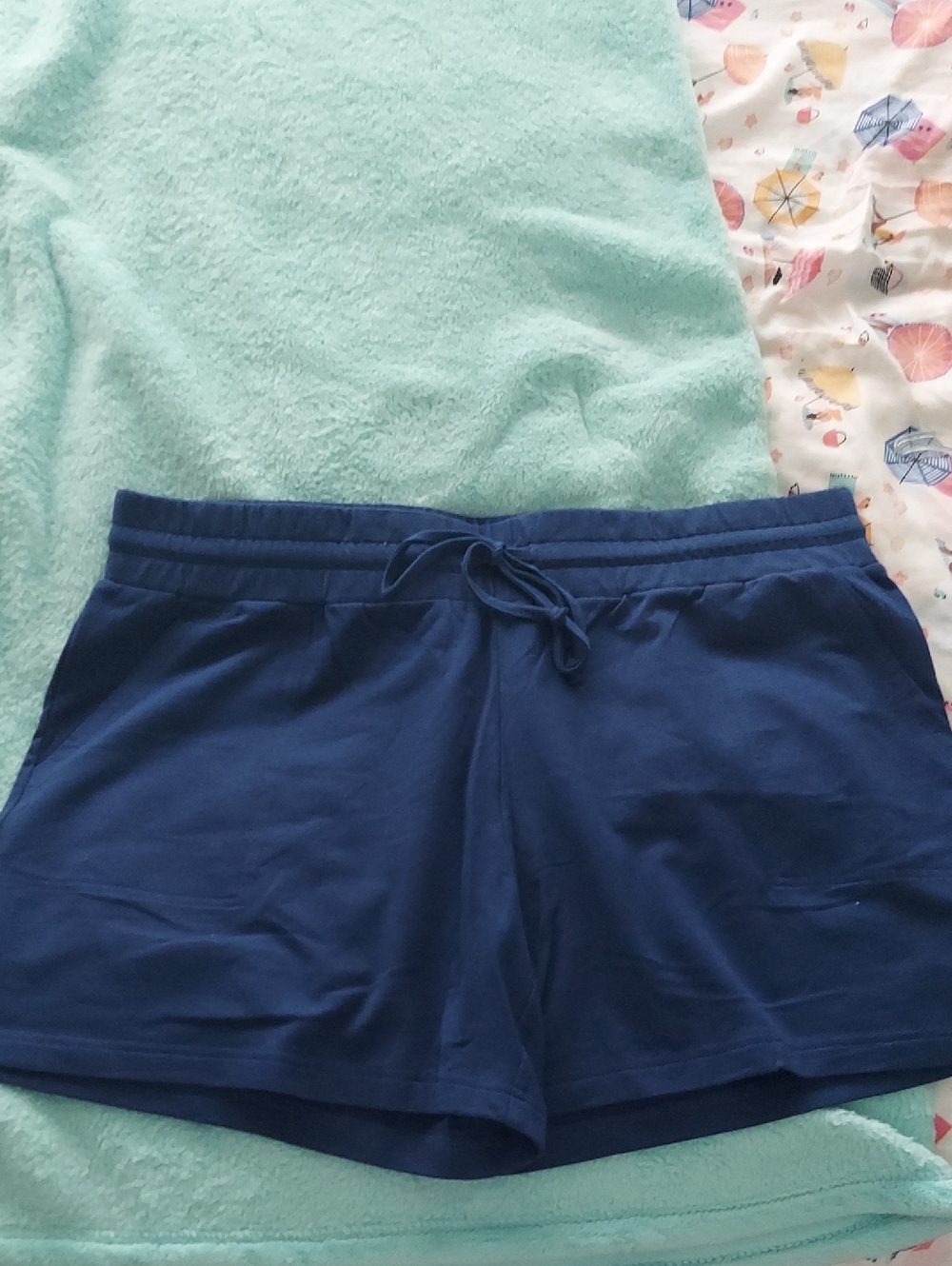Belle Beach By Kim Gravel French Terry Shorts